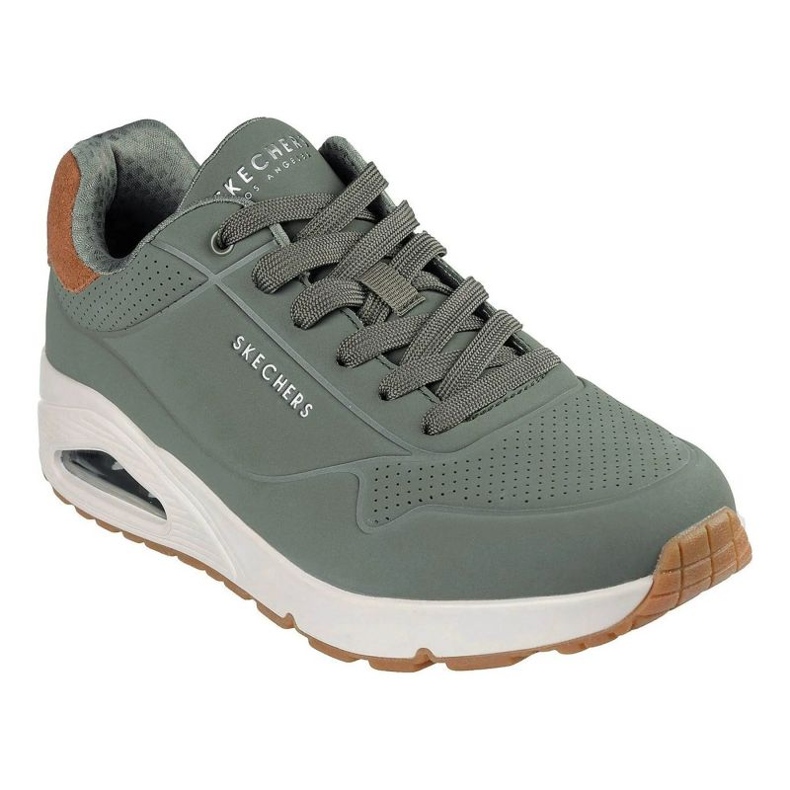 Skechers UNO adecuado en los zapatos Air 183004-OLV verde