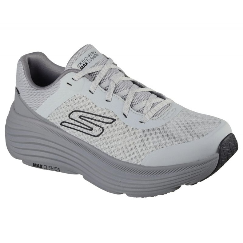 Zapatillas para correr skechers max amortiguación de esfuerzo 220613 juegos gris