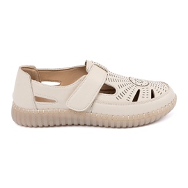 Seastar Zapatos de trabajo de trabajo para mujeres con beige