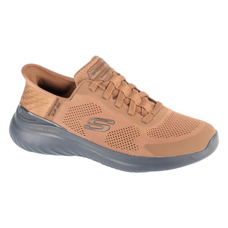 Skechers Slip-Inss Bounder 2.0 zapatos. Emergió 232459-BBK marrón