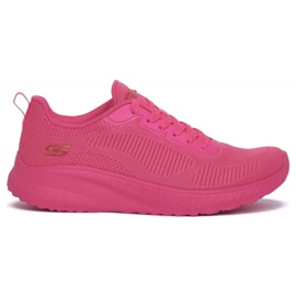 Skechers Bobs Squad Chaos-Cool Rythms 117216-NCOR Zapatos rosado