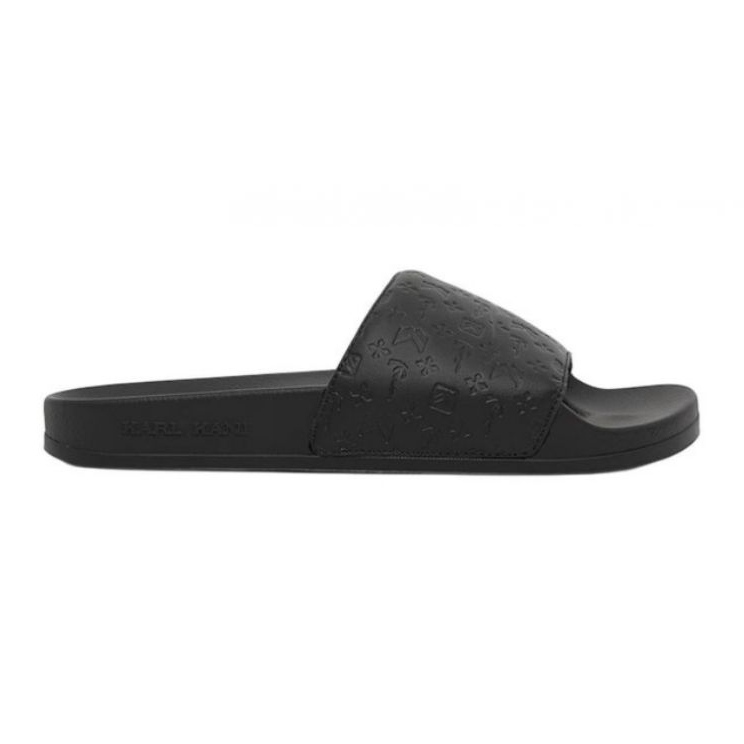 Karl Kani Pool Diapositiva PRM PD00006205 Flip -Flops negro
