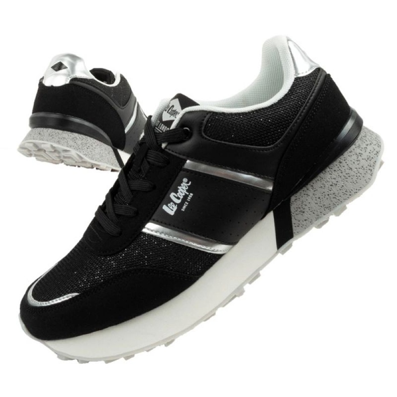 Zapatos deportivos femeninos Lee Cooper LCW-25-03-3372L negro