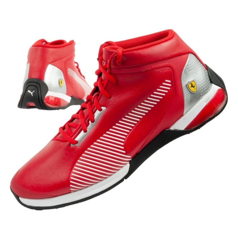 Puma Ferrari Race Cat-X Mid 306549 02 Zapatos rojo