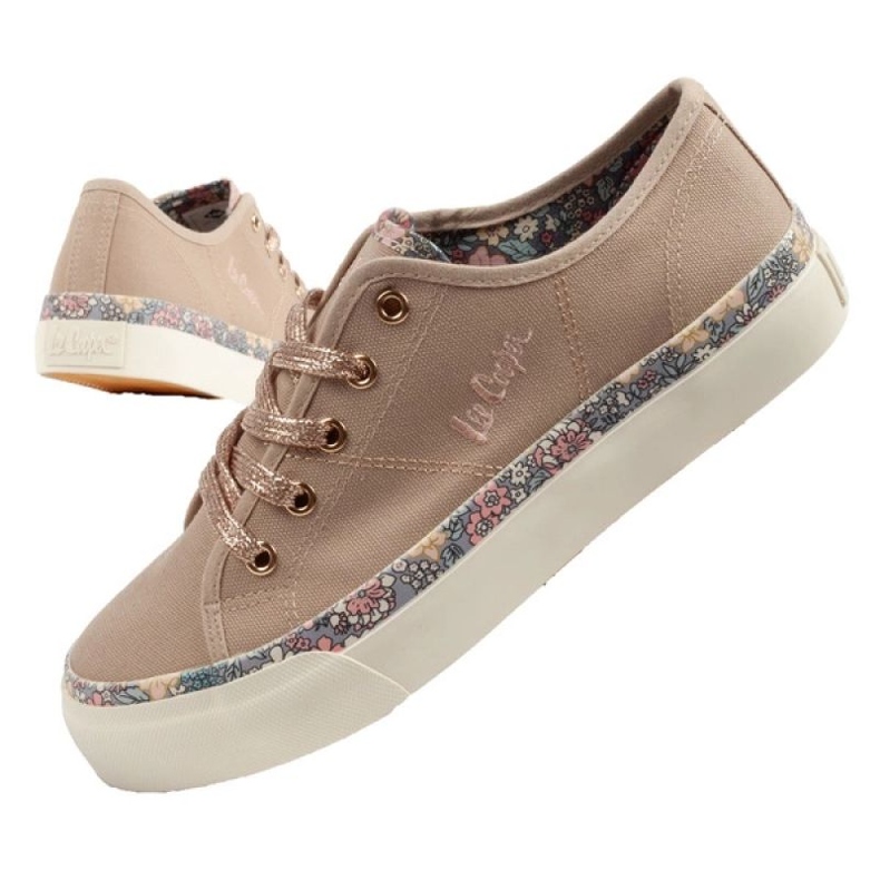 Zapatillas beige Lee Cooper LCW-25-08-3643L