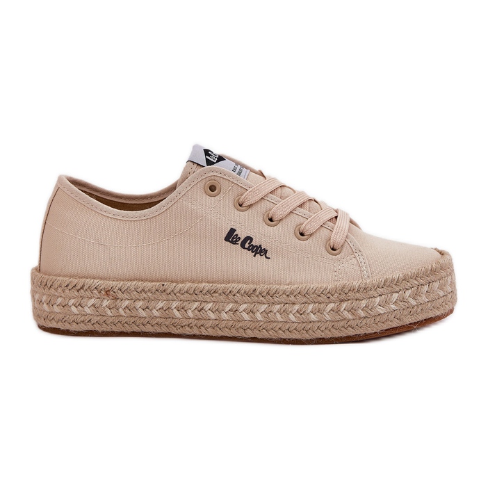 Zapatillas para mujeres con Lee Cooper LCW-25-44-3215 Braid beige