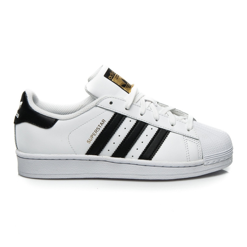 Superestrella de adidas originales blanco