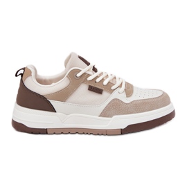 Zapatillas masculinas Big Star RR174604 beige