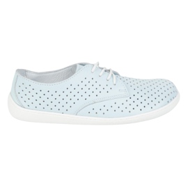Olivier Zapatos minimalistas de trabajo minimalistas de mujeres descalzos 1288 Pol Blue azul