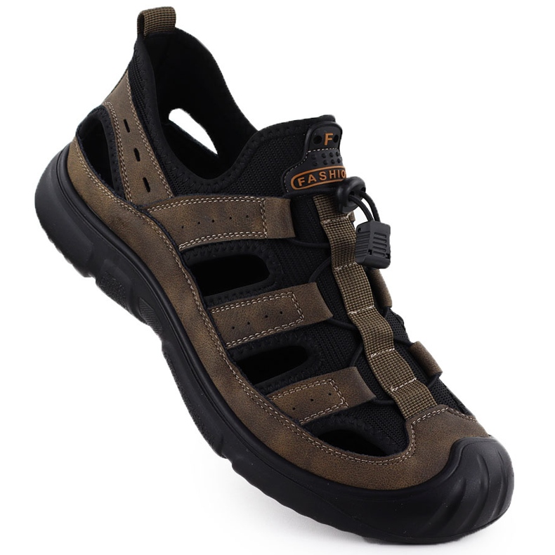 Zapatos de cuero para hombres marrones abiertos T.Sokolski L25-382 marrón Zapatos de cuero para hombres marrones abiertos T.Sokolski L25-382 marrón