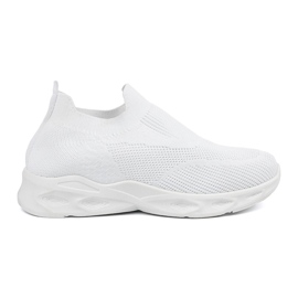 Zapatos deportivos femeninos en blanco Zapatos deportivos femeninos en blanco