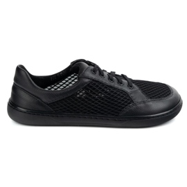 WASAK Zapatos descalzos de mujer cuero minimalista 0772SW negro WASAK Zapatos descalzos de mujer cuero minimalista 0772SW negro