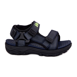 Sandalias para niños Lee Cooper LCW-25-34-3569K azul marino