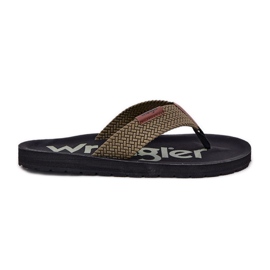 Flip para hombres -Flops Wrangler Zane Flipflop Men Low 20251044.20251044.57b verde