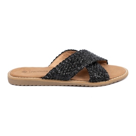 Shelvt Zapatillas negras de mujeres negras negro