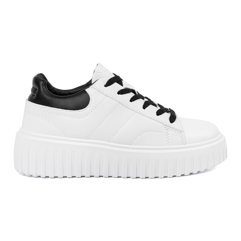 Shelvt Deportivas blancas mujer blanco
