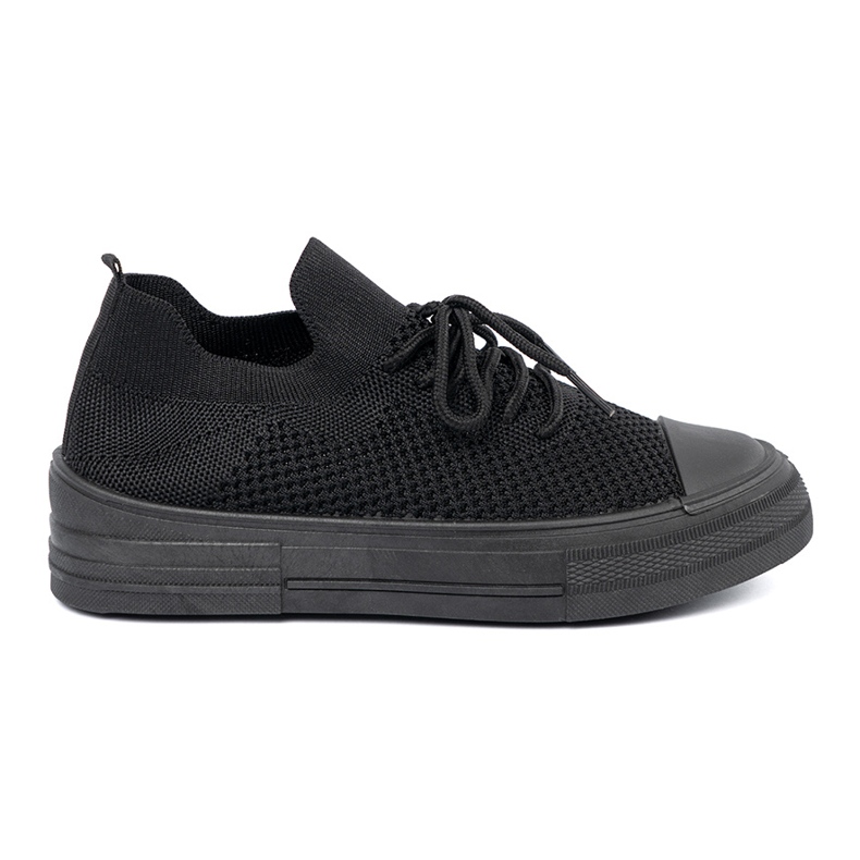 Shelvt Zapatillas de deporte para mujeres negras negro