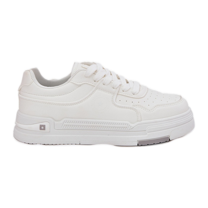 Zapatillas bajas de las zapatillas Big Star RR274A310 Hi-polish White System blanco