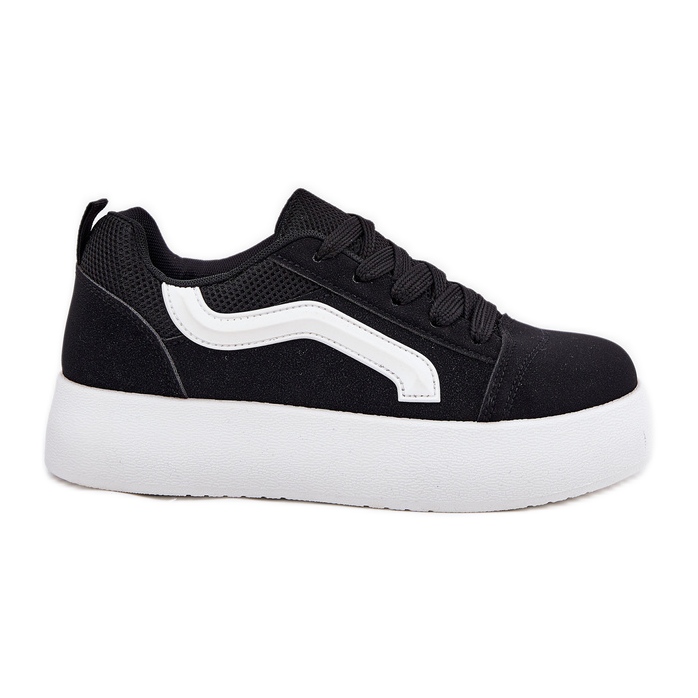 Inna Zapatillas Mujer Plataforma Negro