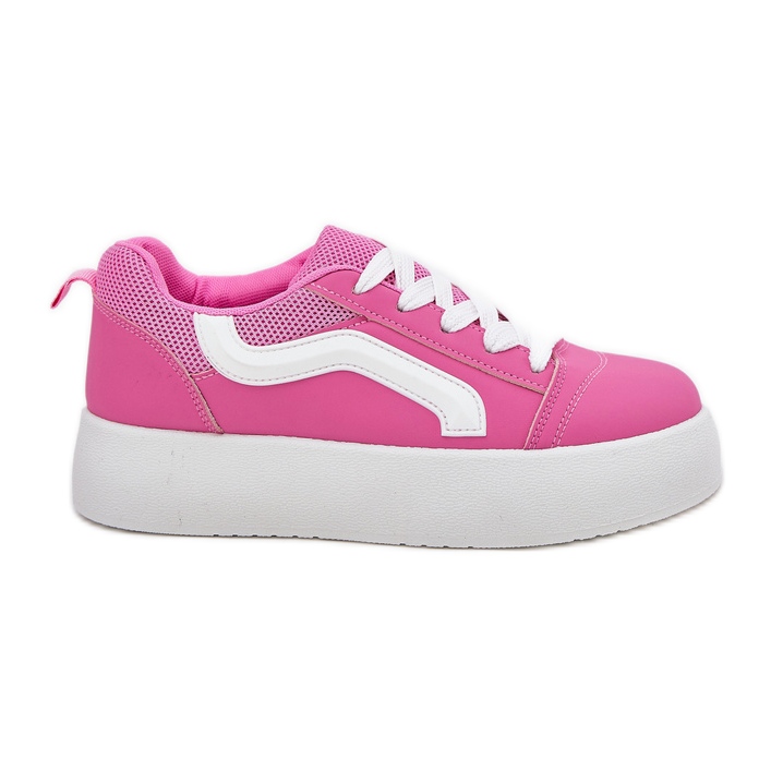 Inna Zapatillas de deporte femeninas en la plataforma fucsia rosado Inna Zapatillas de deporte femeninas en la plataforma fucsia rosado