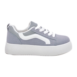 Inna Zapatillas con Plataforma para Mujer, Azul