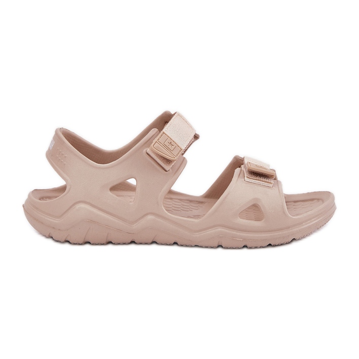 Sandalias de espuma para mujeres en la plataforma Big Star RR274A515 Beige
