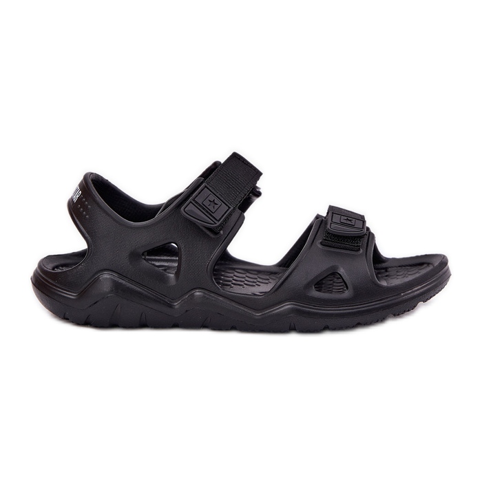 Sandalias de espuma para mujeres en la plataforma negra Big Star RR274A512 negro