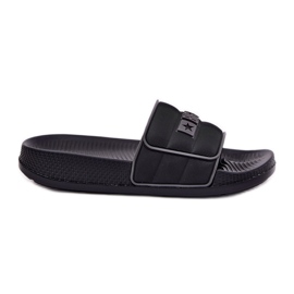 Men's Big Star RR174A043 Black Flip -flops negro