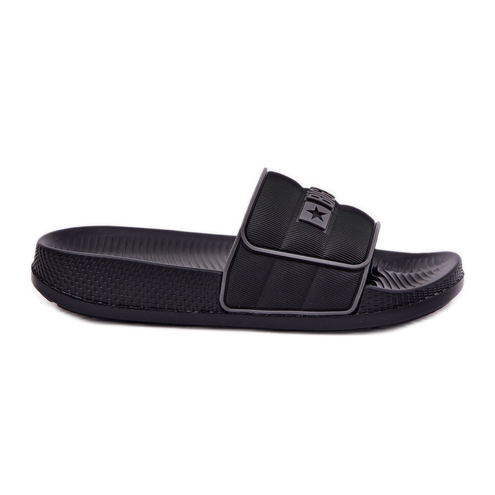 Men's Big Star RR174A043 Black Flip -flops negro