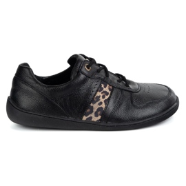 Olivier Modelo descalzo para mujeres 1773pol Mini zapatillas de zapatillas negras negro