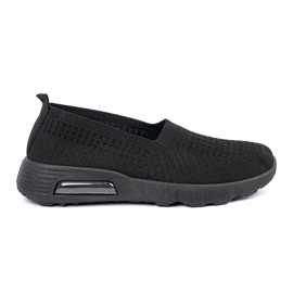 Shelvt Zapatos deportivos femeninos cómodos negro