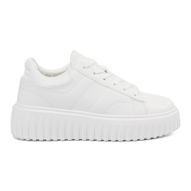 Shelvt Zapatillas blancas para mujeres blanco