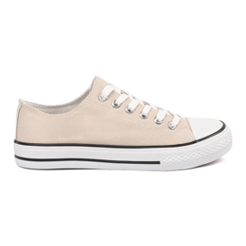 Shelvt Zapatillas clásicas beige beige