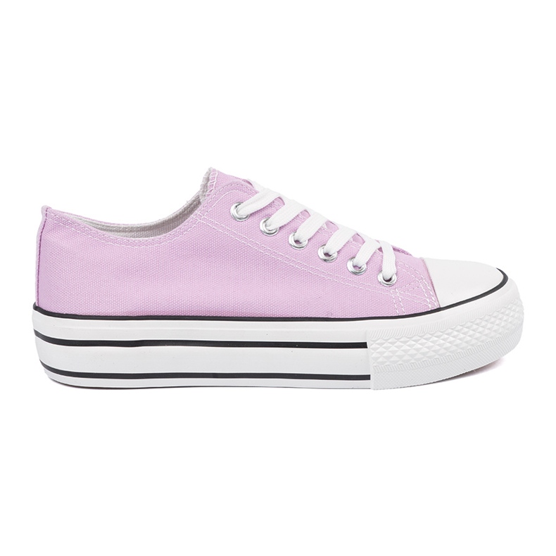 Shelvt Zapatillas de zapatillas para mujeres rosadas en la plataforma rosado