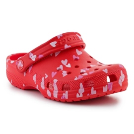 Crocs Classic Vday Clog 209754-6Zr Flip-Flops rojo