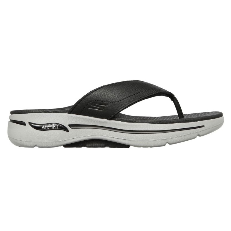 Japoneses Skechers Go Walk Arch Fit San 229022-Bkgy negro