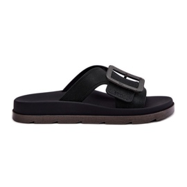 Flip fragantes fragantes chanclas con una hebilla decorativa Zaxy RR285078 Negro