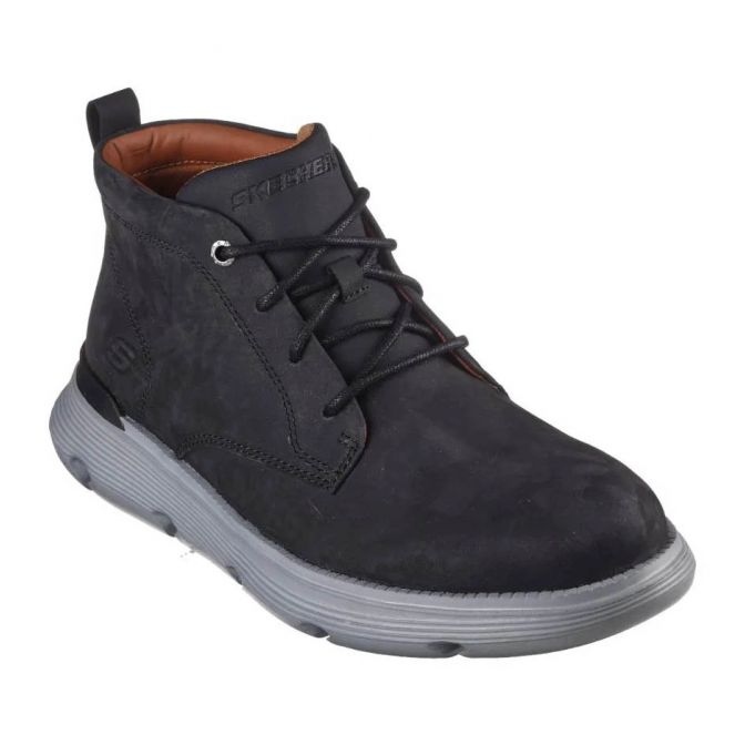 Zapatos skechers garza fontaine 204903-blk negro