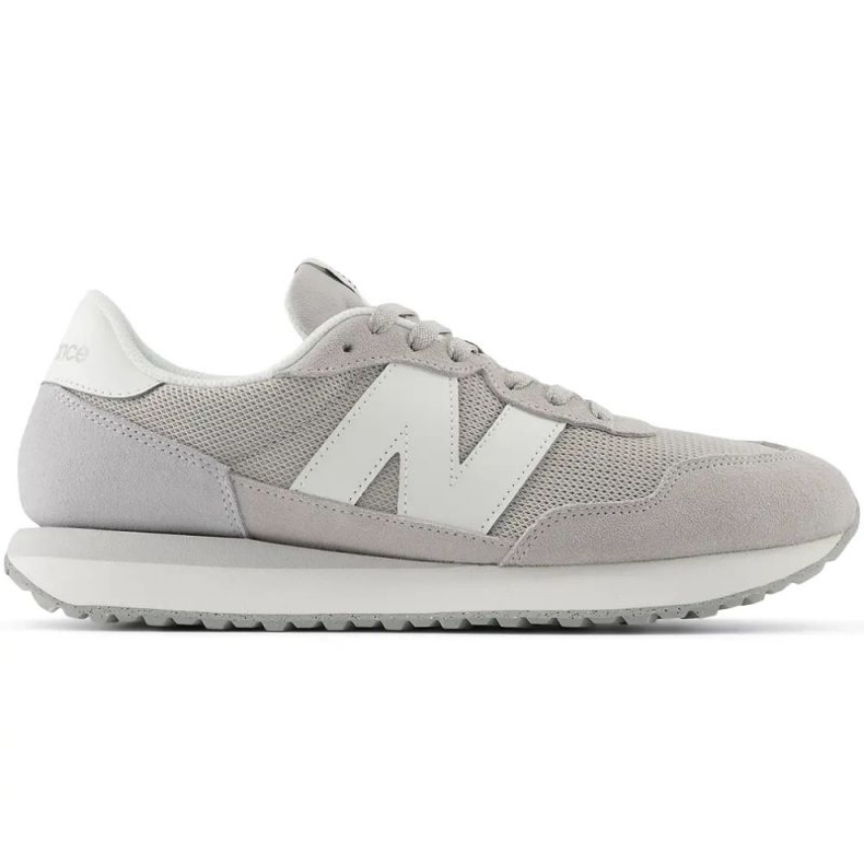Zapatillas de deporte para hombres New Balance 237 Grey Suede Sports Shops (MS237LGG) gris