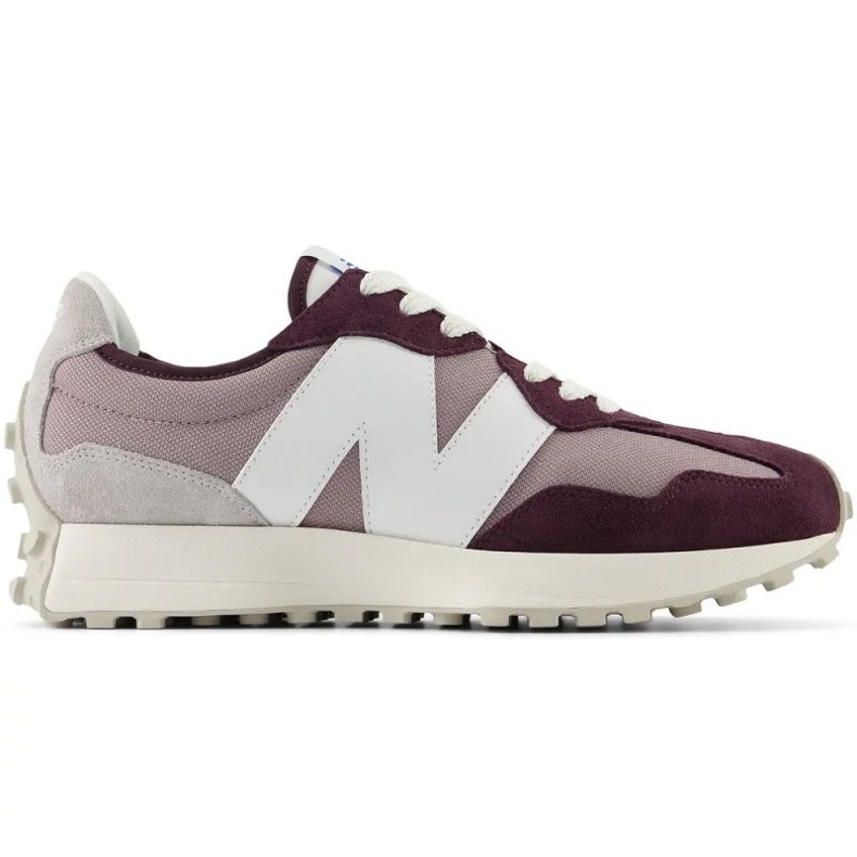 Zapatillas deportivas para mujeres New Balance 327 Purple Suede Sneakers (U327CF) violeta