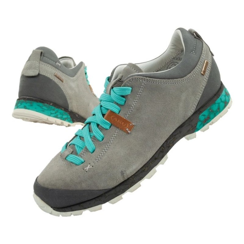 Zapatos de trekking para mujeres Aku Bellamont 3 Sede Gore-Tex [520.3 693] gris