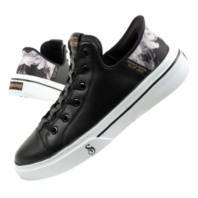 Skechers Snoop Dogg 251016/Bkw Zapatos negro