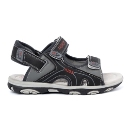 Shelvt Sandalias negras para niños negro