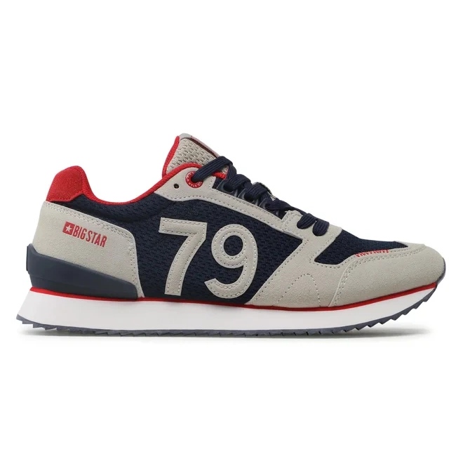 Big Star Zapatos deportivos para hombres memoria espuma gran estrella LL174256 beige
