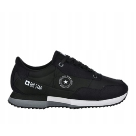 Big Star Zapatos para hombres zapatos deportivos grandes estrellas nn174420 negros