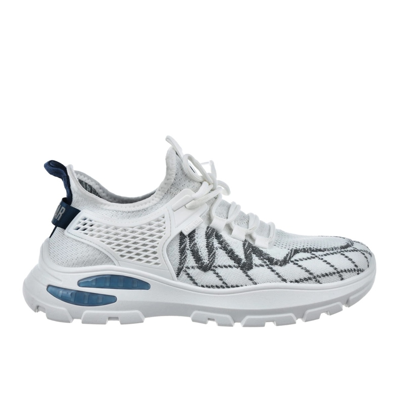 Big Star Zapatos para hombres zapatos deportivos grandes estrellas nn174461 blanca blanco