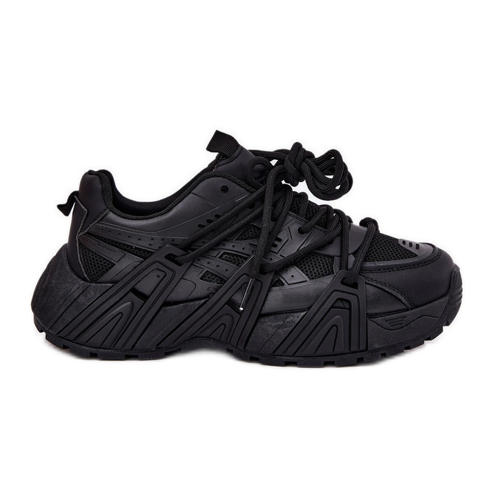 Inna Zapatillas de deporte para mujeres con doble cordón negro