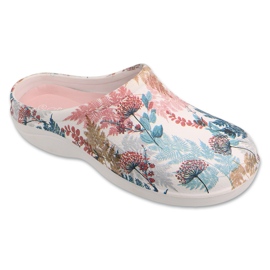 Dr. Inforto Befado Slippers para mujeres 154D111 blanco