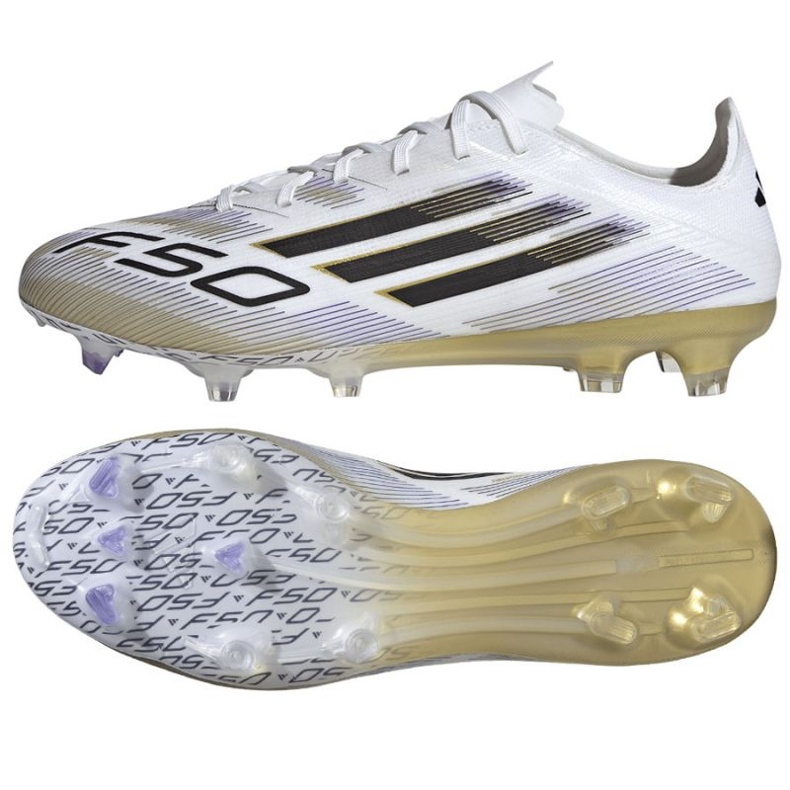 ADIDAS F50 PRO FG JH7686 Zapatos de fútbol blanco