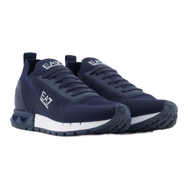 EA7 Emporio Armani Legacy Knit x8x171-xk373-t999 zapatos azul